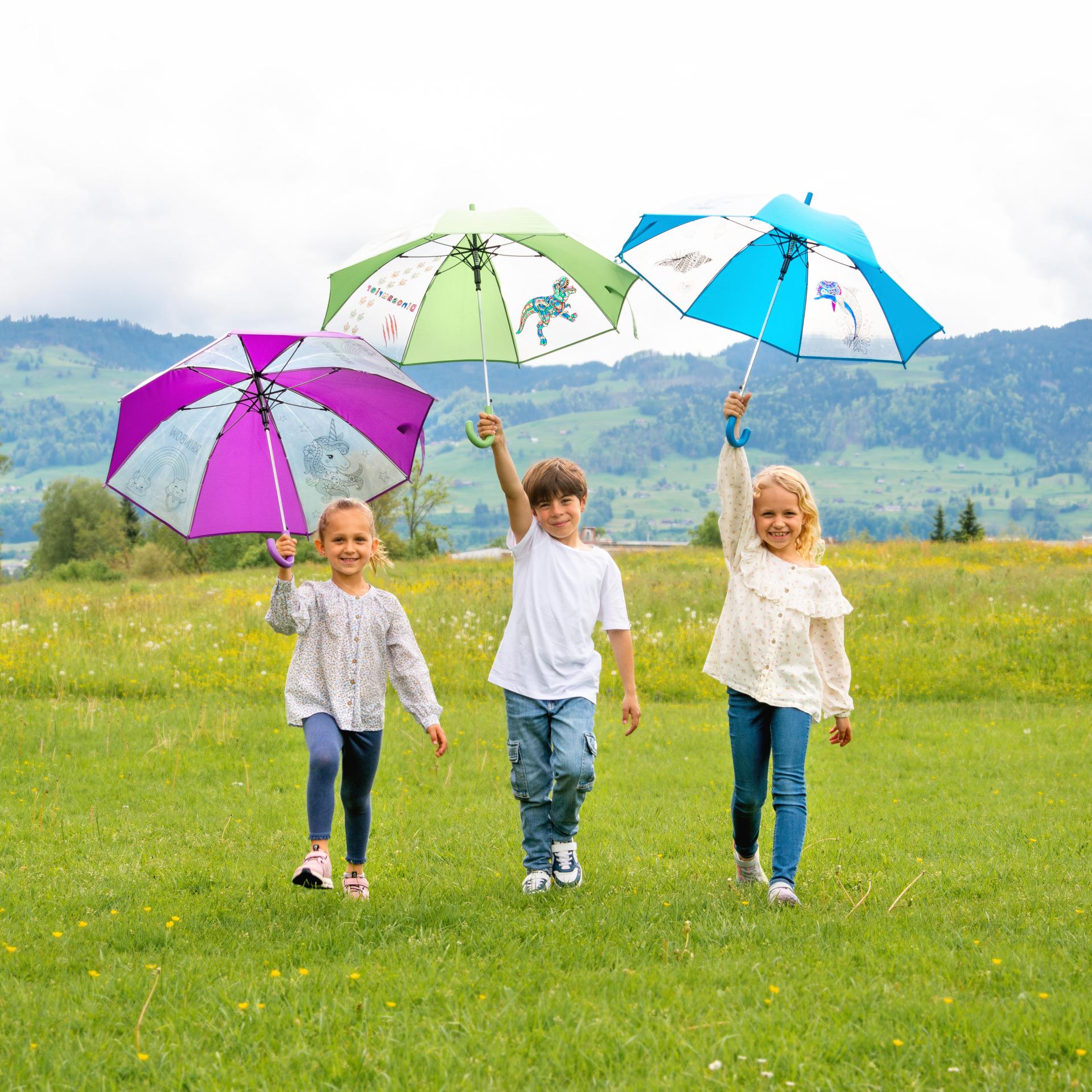 Knirps Mandala-Ausmalschirm