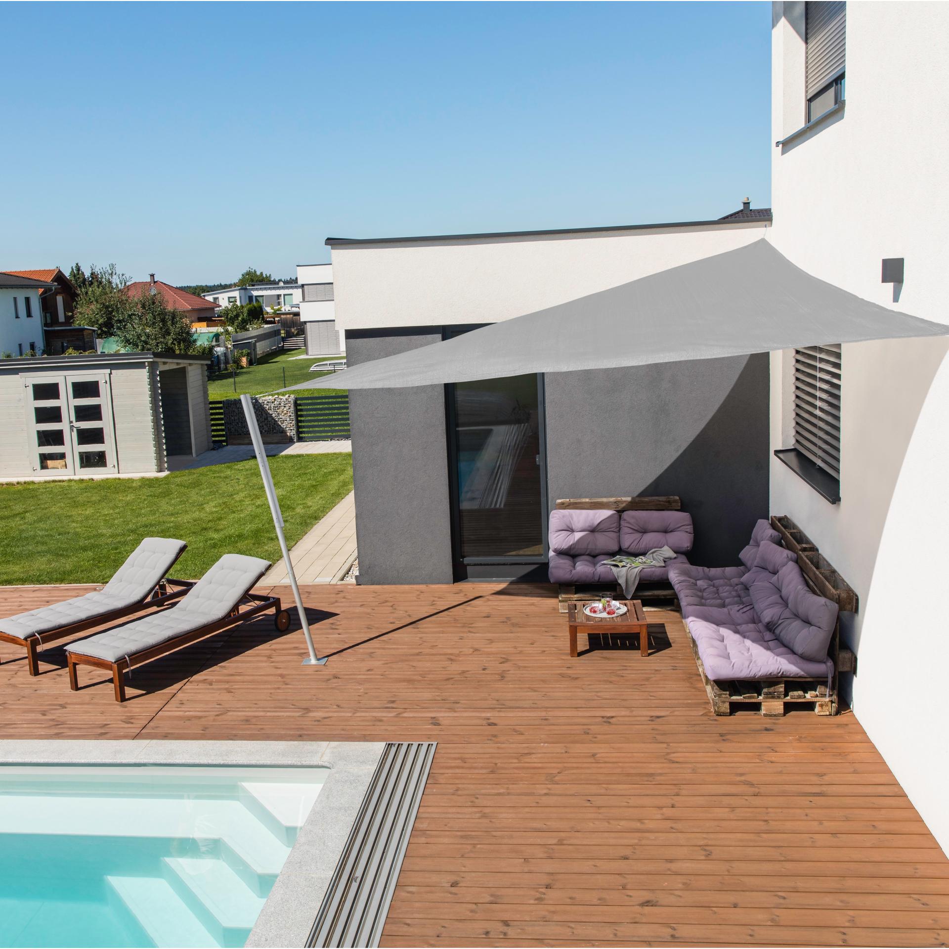 Windhager Tenda da sole Capri - kit base triangolare