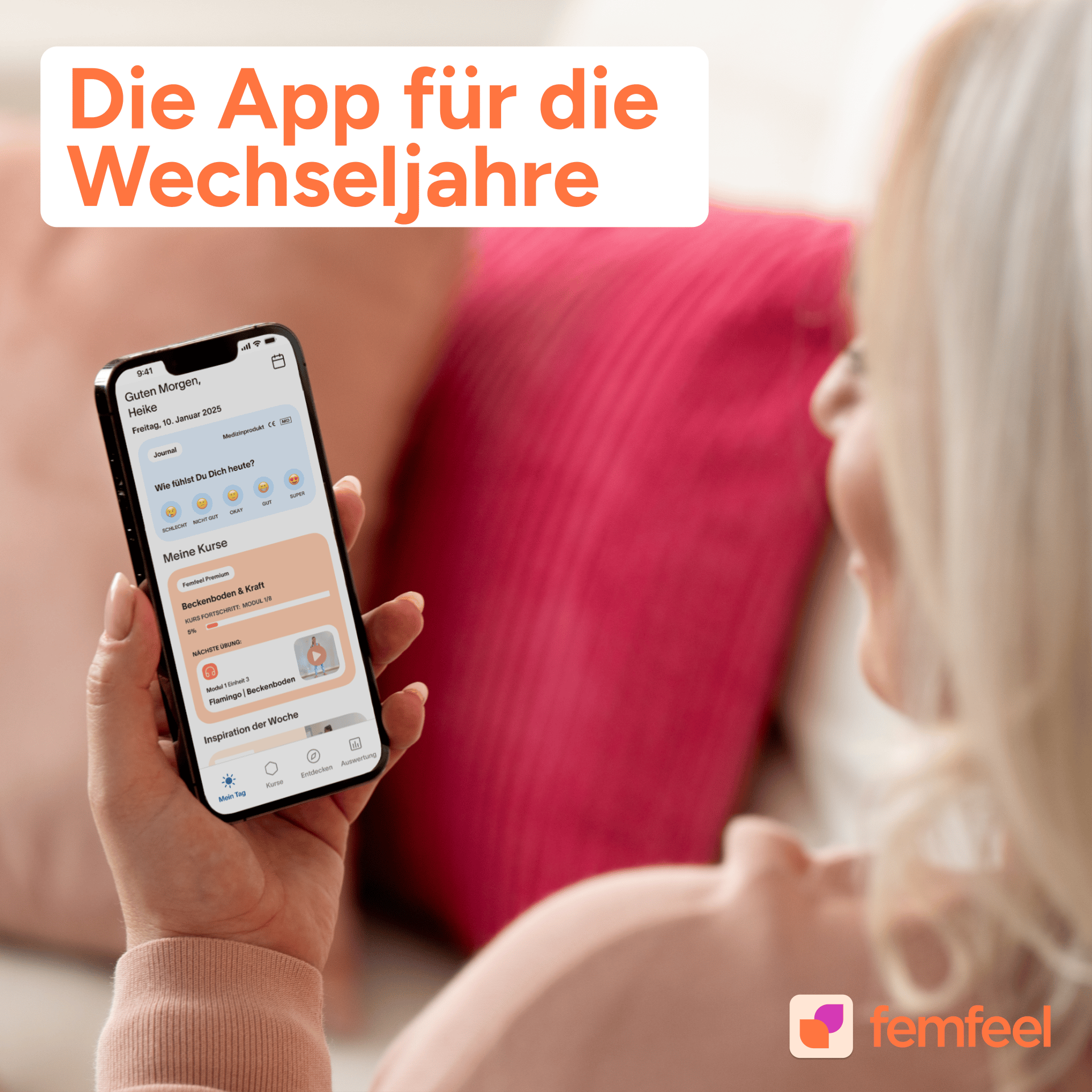 6 Monate App-Zugang "Bessere Wechseljahre"