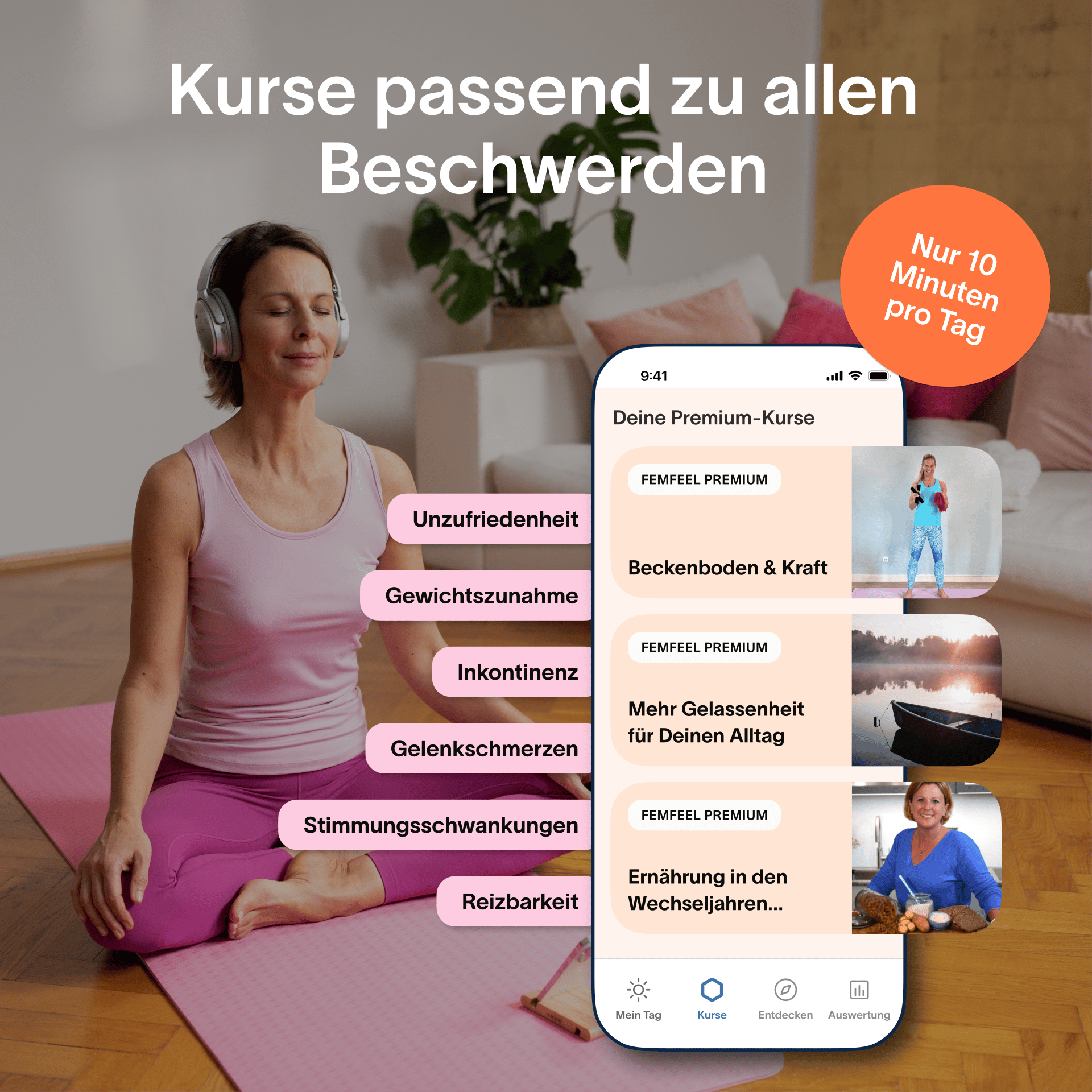 6 Monate App-Zugang "Bessere Wechseljahre"