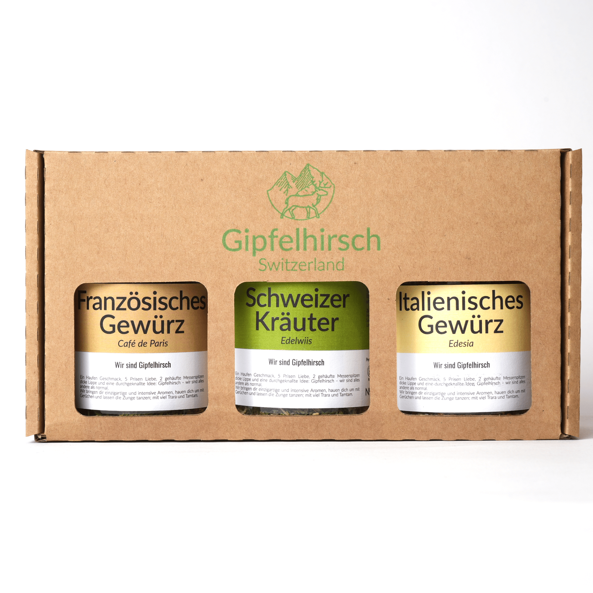Gipfelhirsch Sommer-Käuterbox