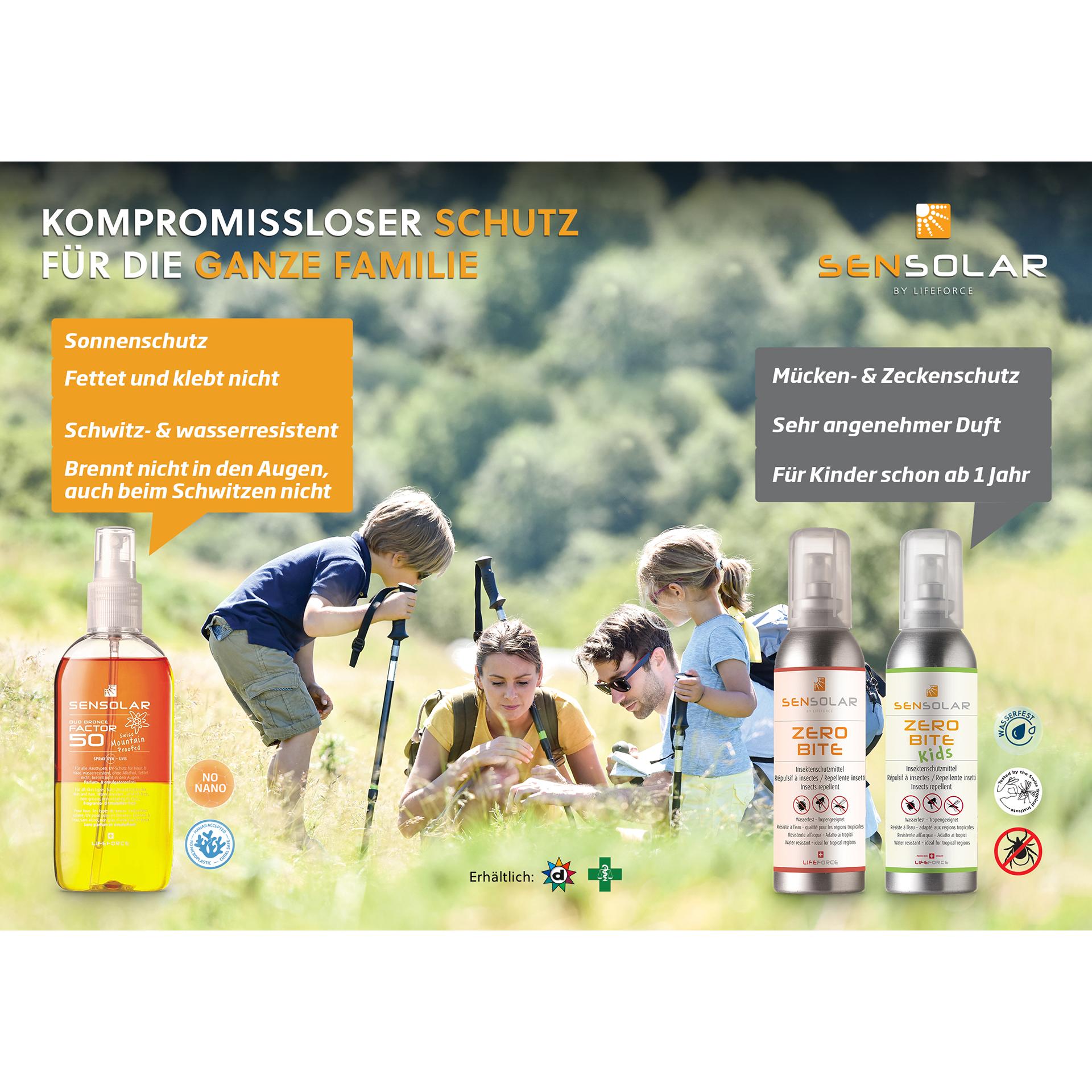 Insektenschutz - ZEROBITE für Kinder