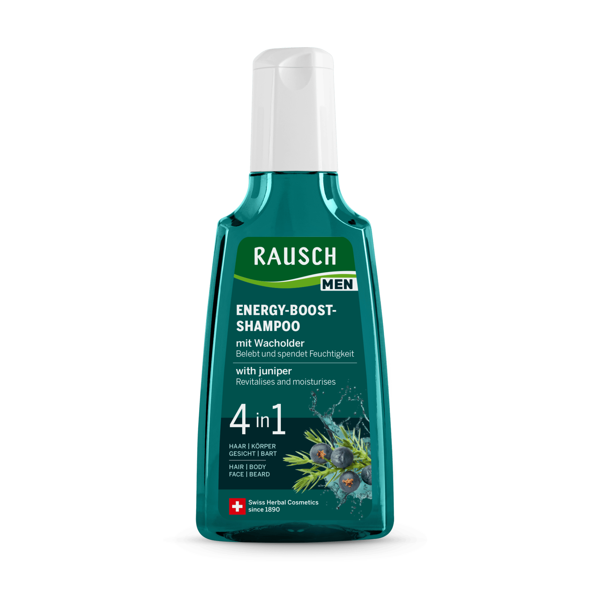 Rausch Energy-Boost-Shampoo mit Wachholder - Trio