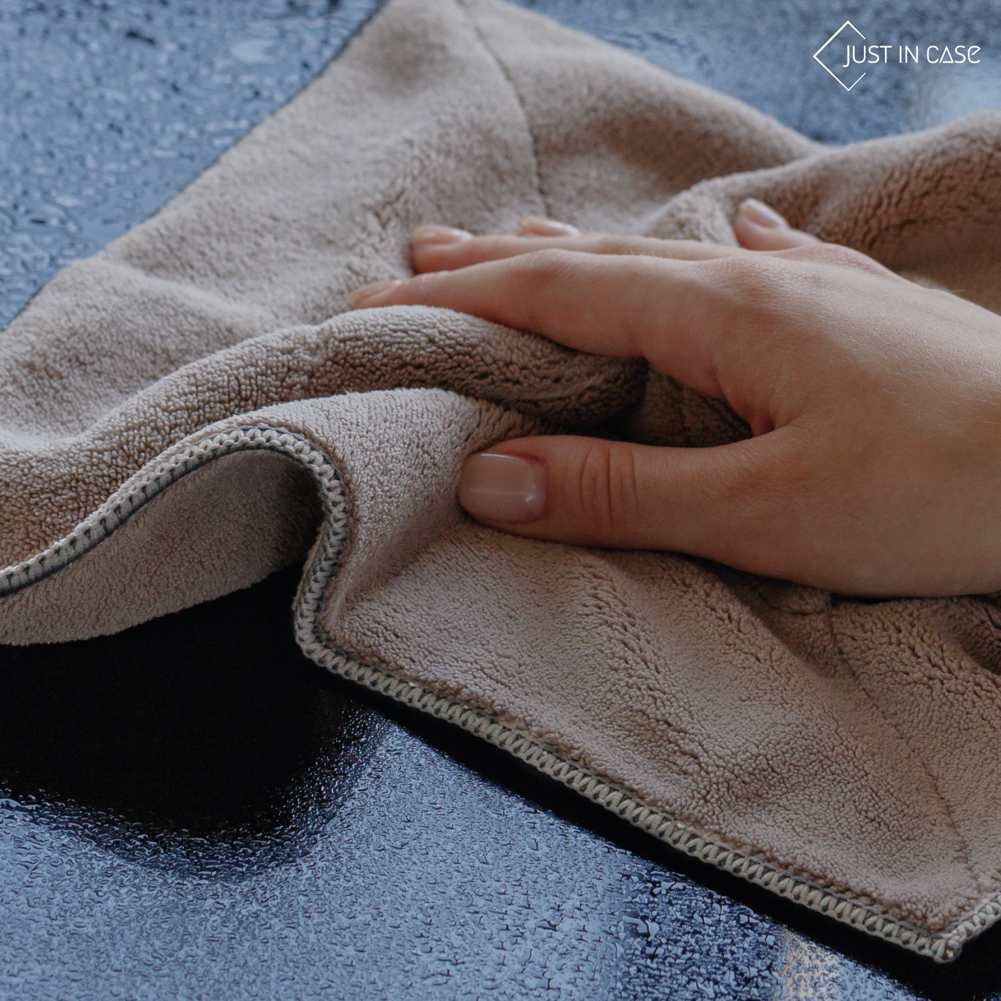 JUST IN CASE Premium Microfasertuch «Softy», 4er Set