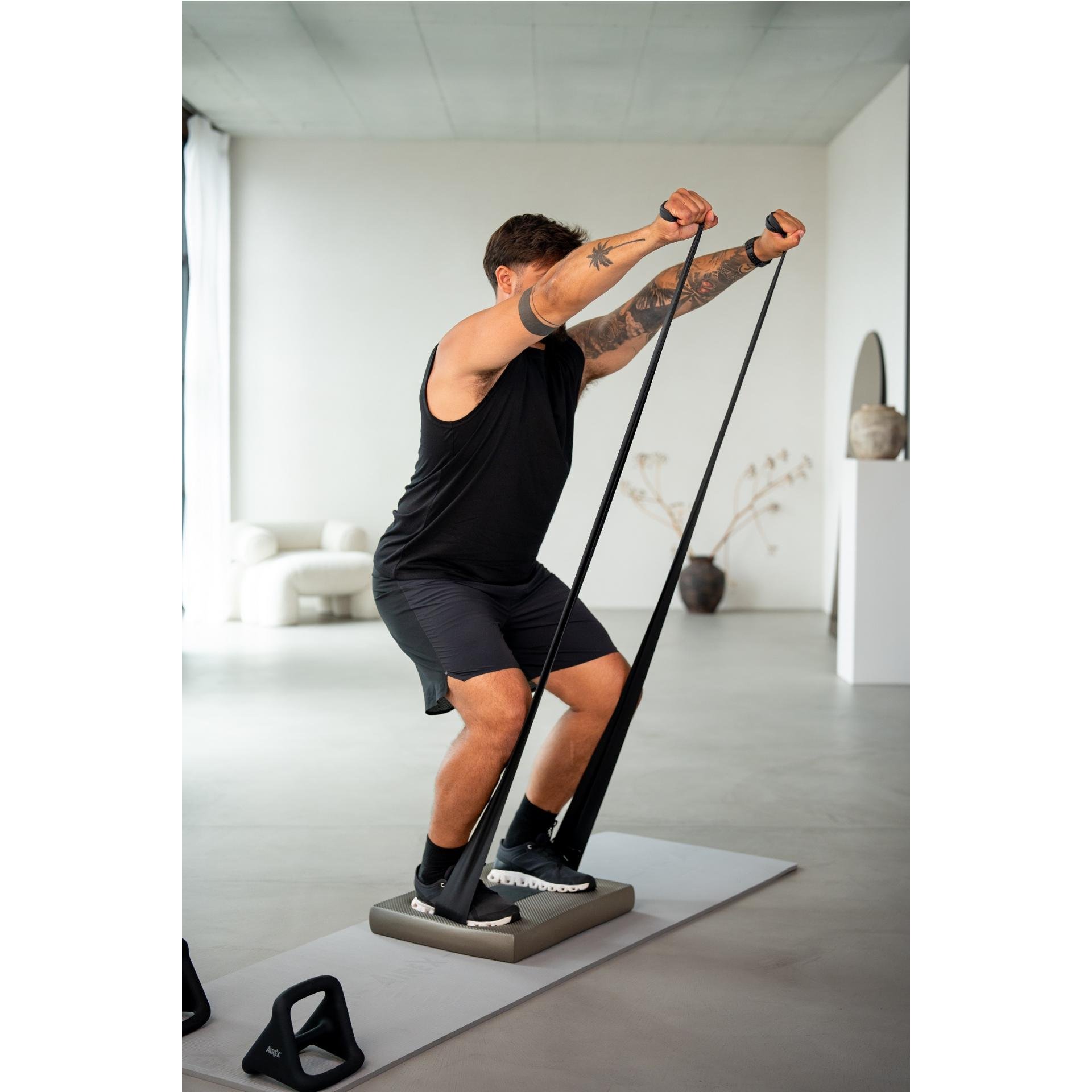 Airex Lot de bandes de résistance HEARTBEAT, 3 bandes