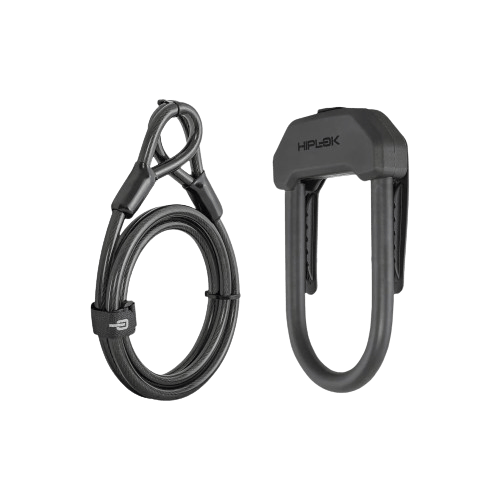 DXP Tragbaresbügelschloss + 2m Kabel