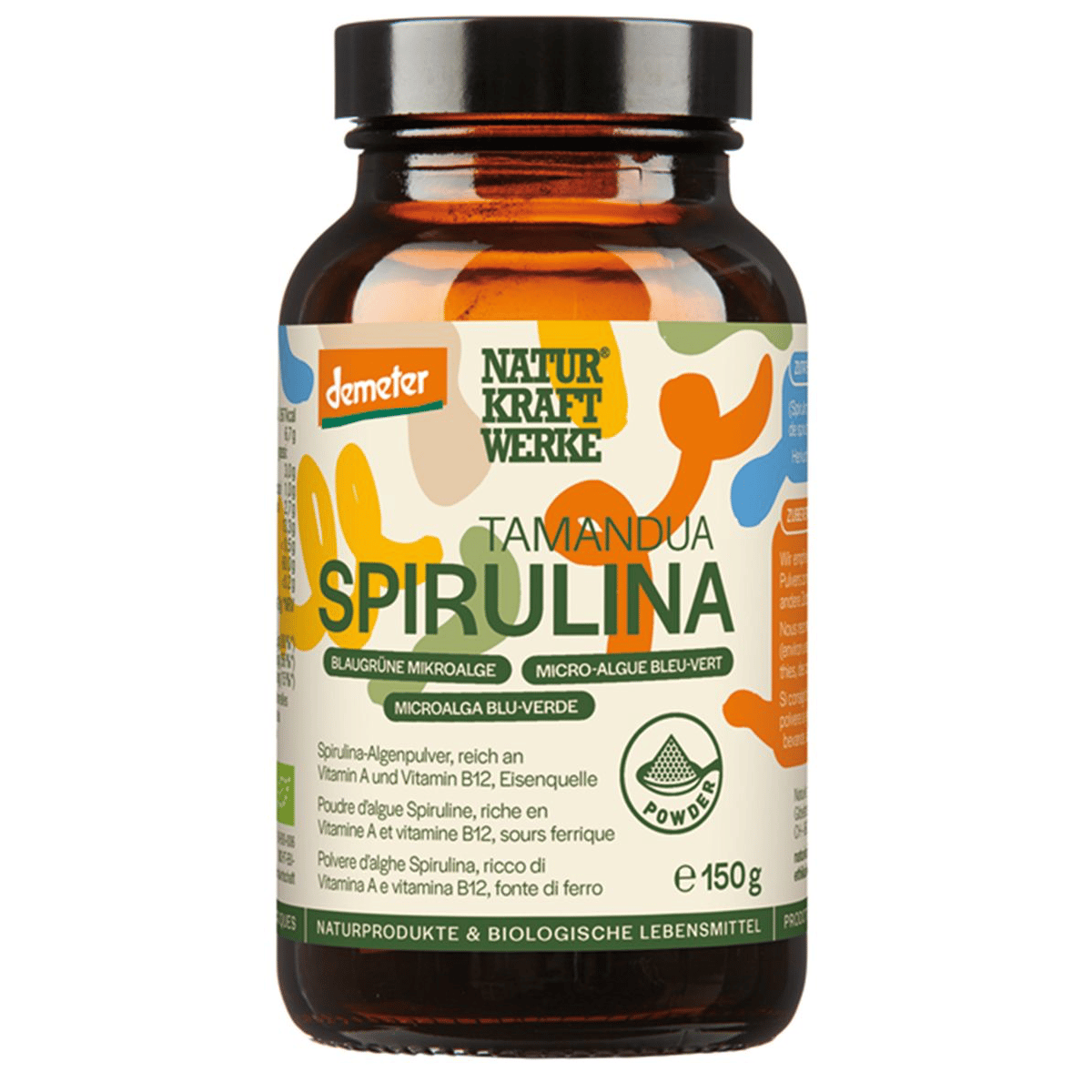 Spirulina Tamandua Pulver Demeter 