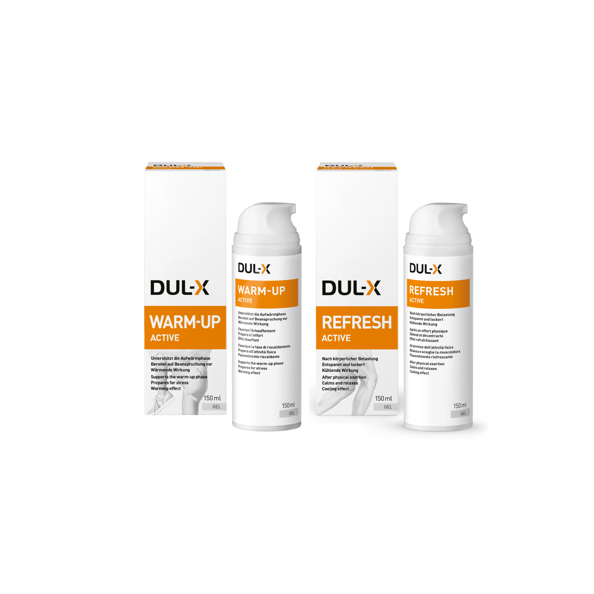Warm-Up Active Gel + Refresh Active Gel