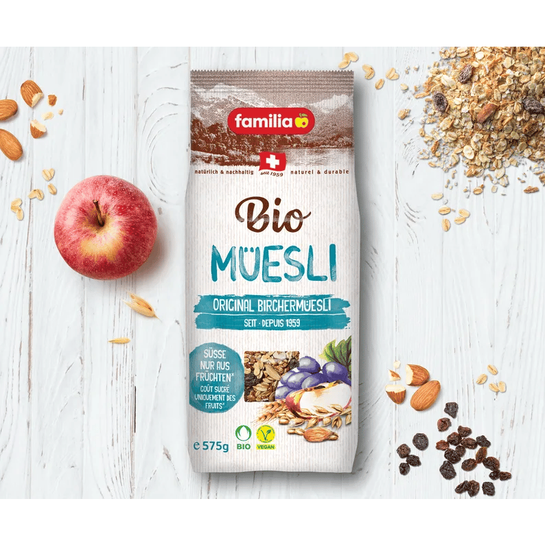 familia Paquet Müesli sain