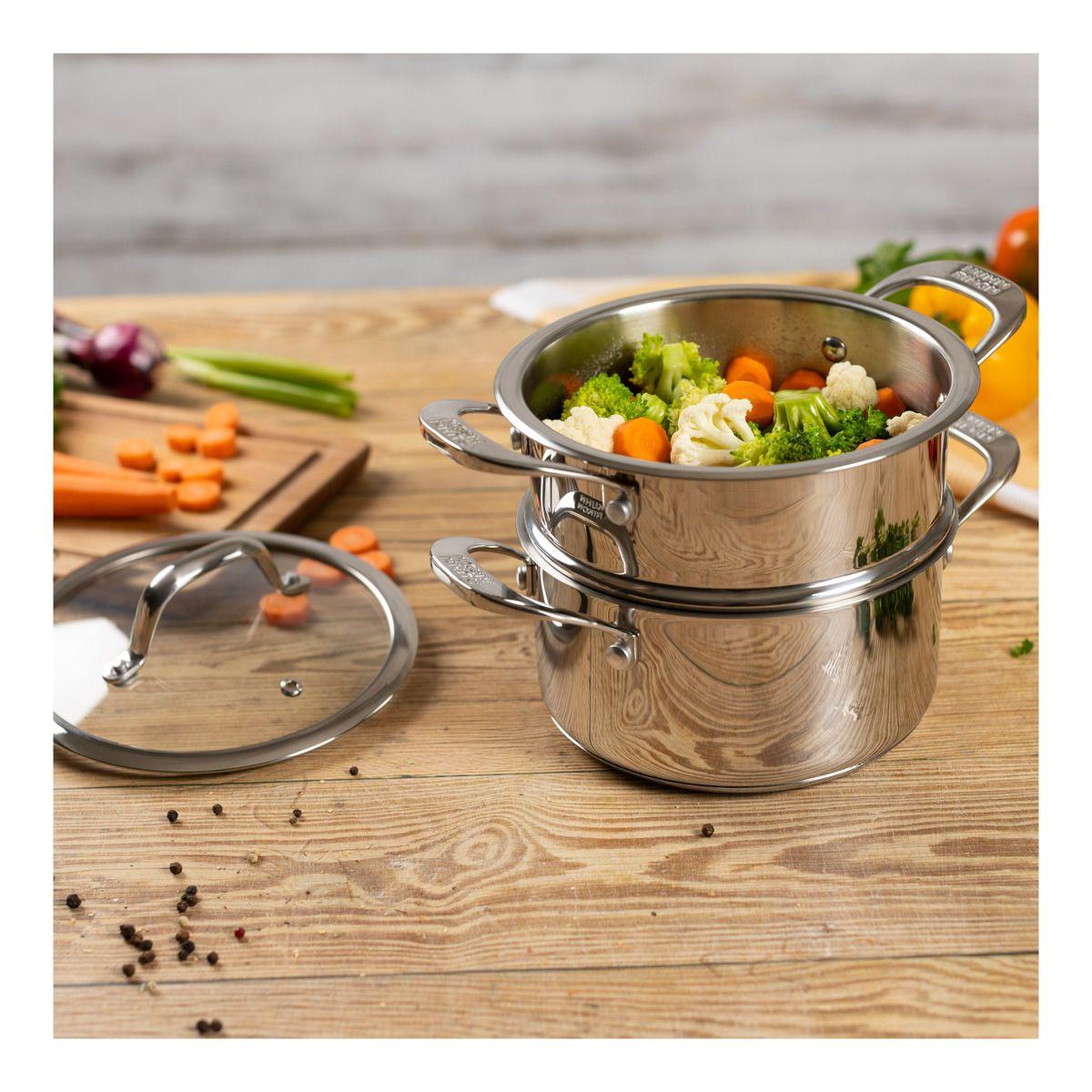 Kuhn Rikon ALLROUND 2-lagiges Dämpfaufsatz Set 3.1 L • Ø 20cm