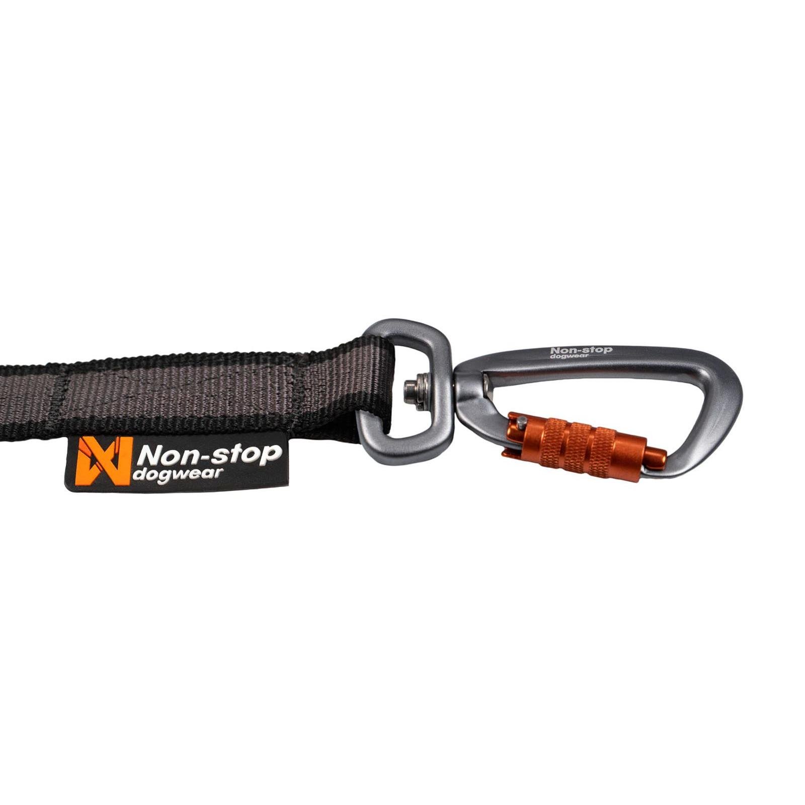 Non-stop Dogwear Hundeleine Touring Bungee Leash Adjustable 