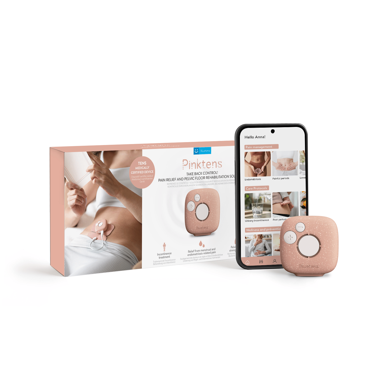 Pinktens TENS-/Elektrostimulationsgerät