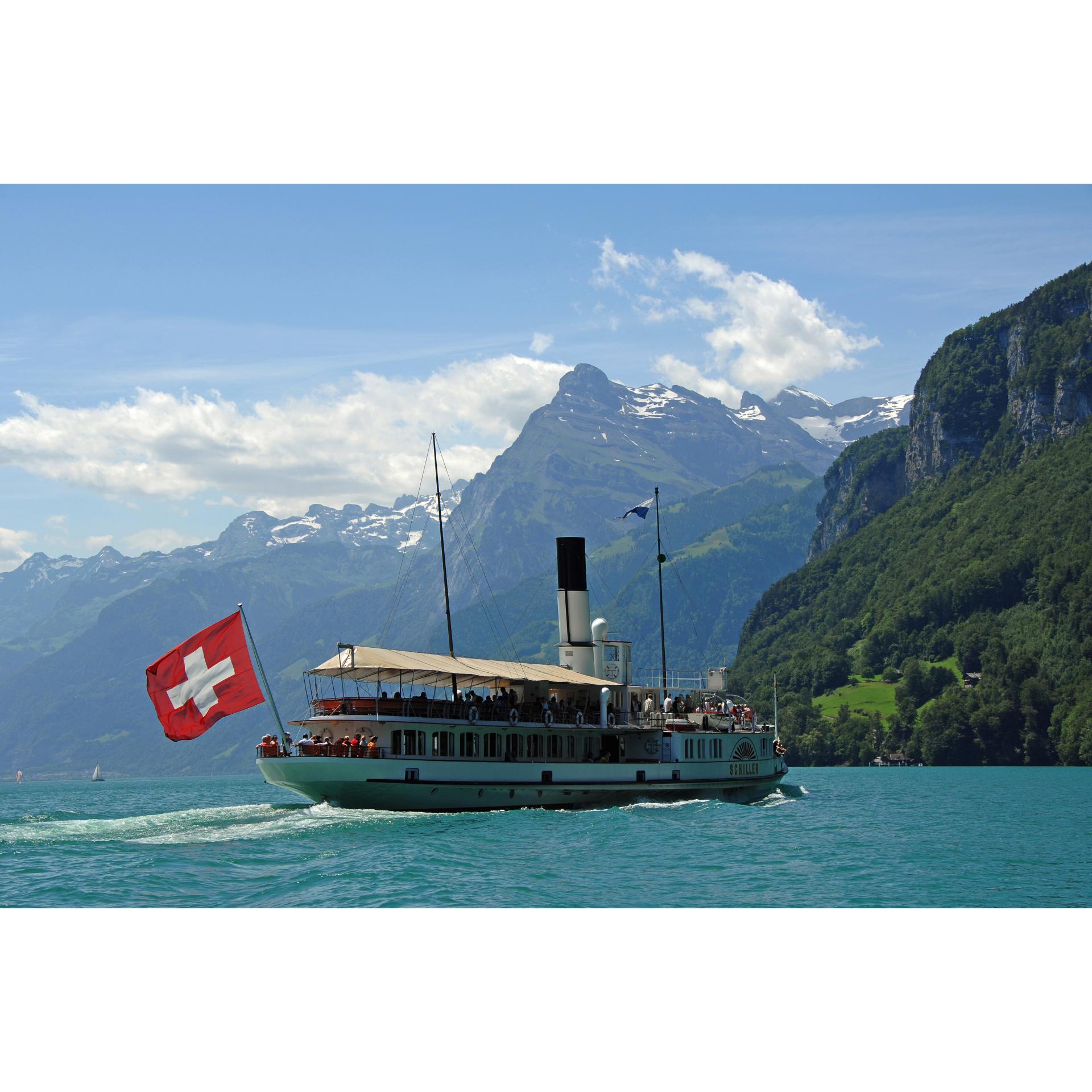 Schweizer Schifffahrt Billet de bateau pour la journée