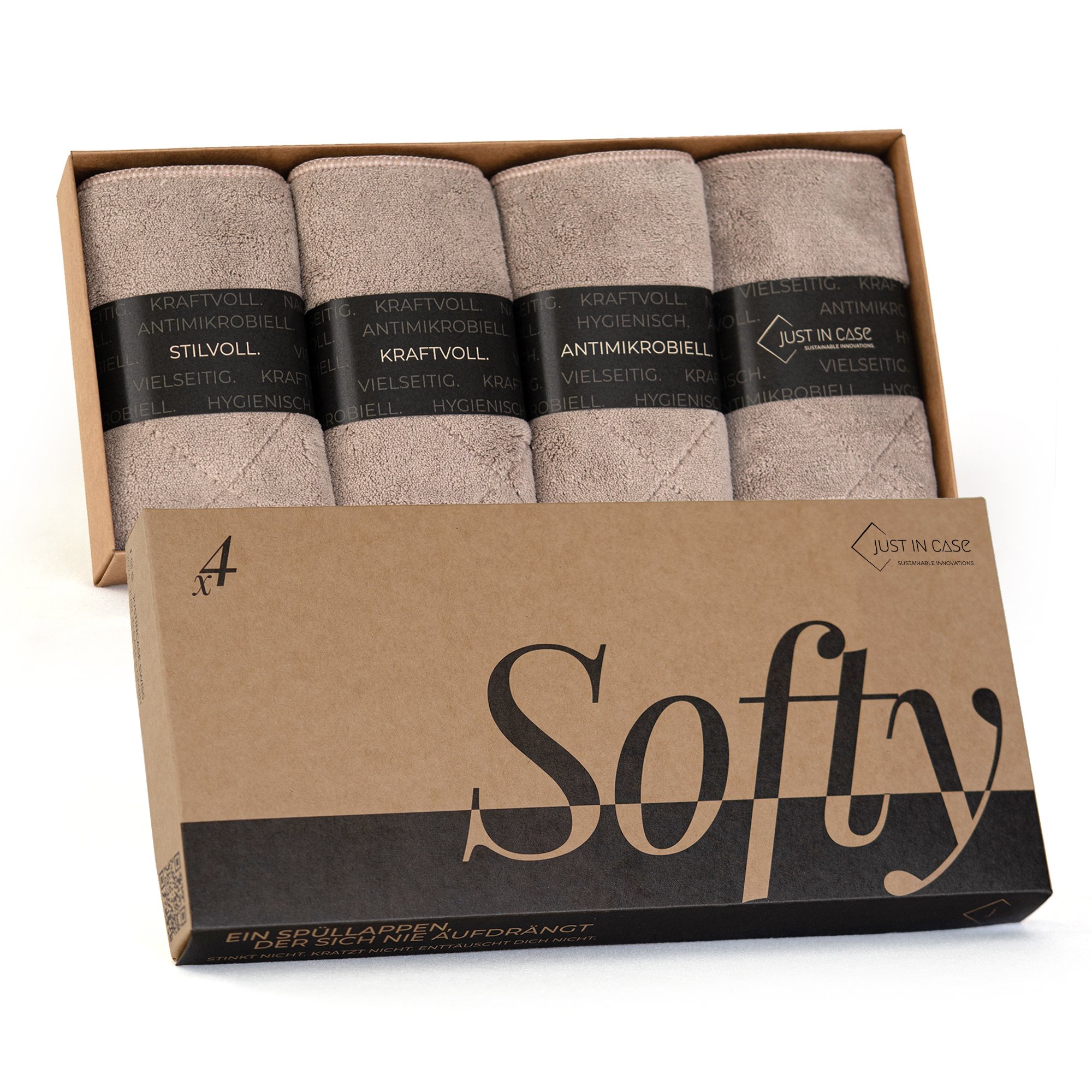 Premium Microfasertuch «Softy», 4er Set