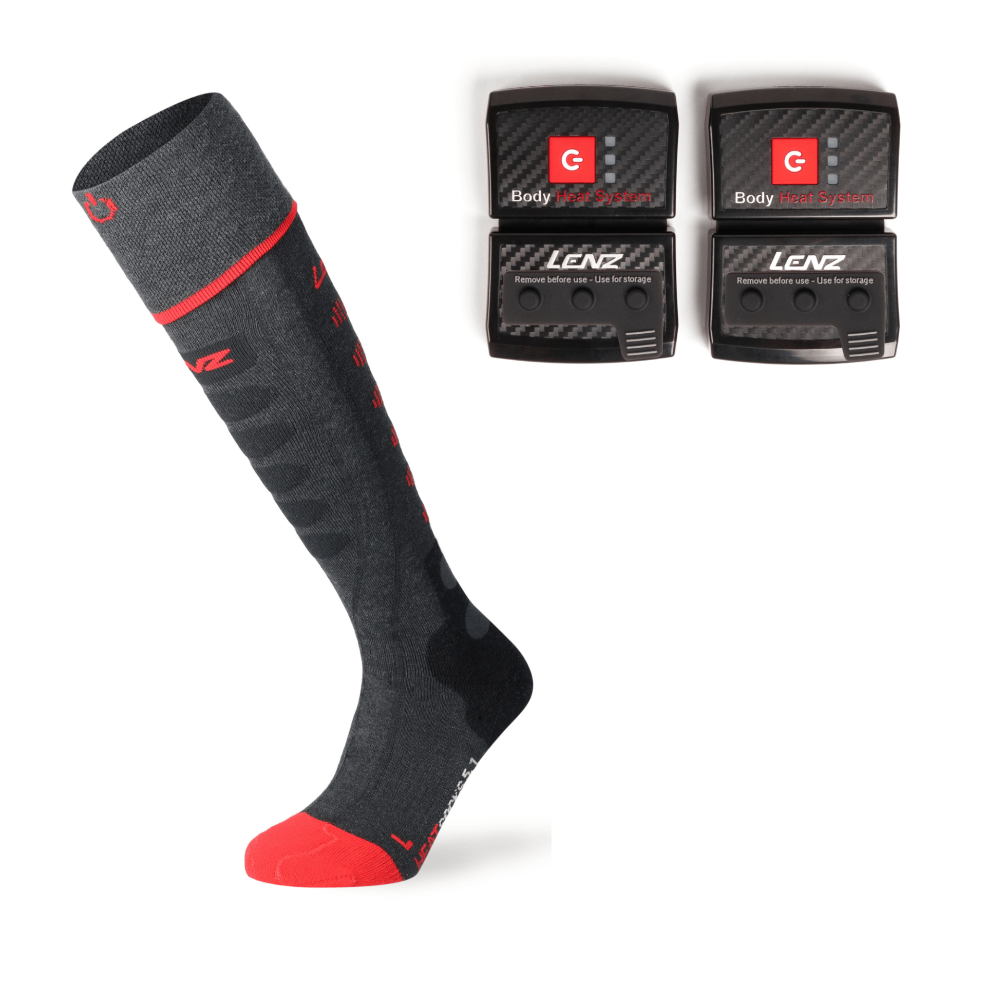 Heizsocken + lithium pack rcB 1400