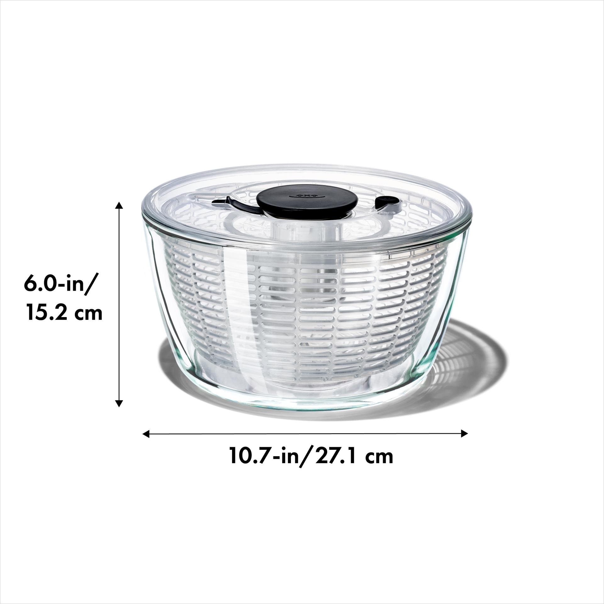 OXO Salatschleuder aus Glas