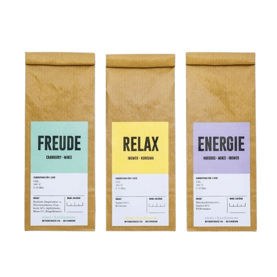 Wohlfühl Teemischungen