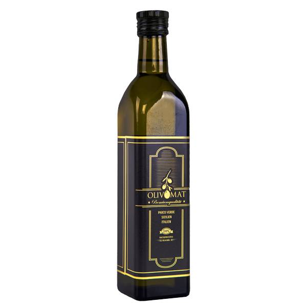 Olivomat Huile d’olive – 6 bouteilles de 0,5 L