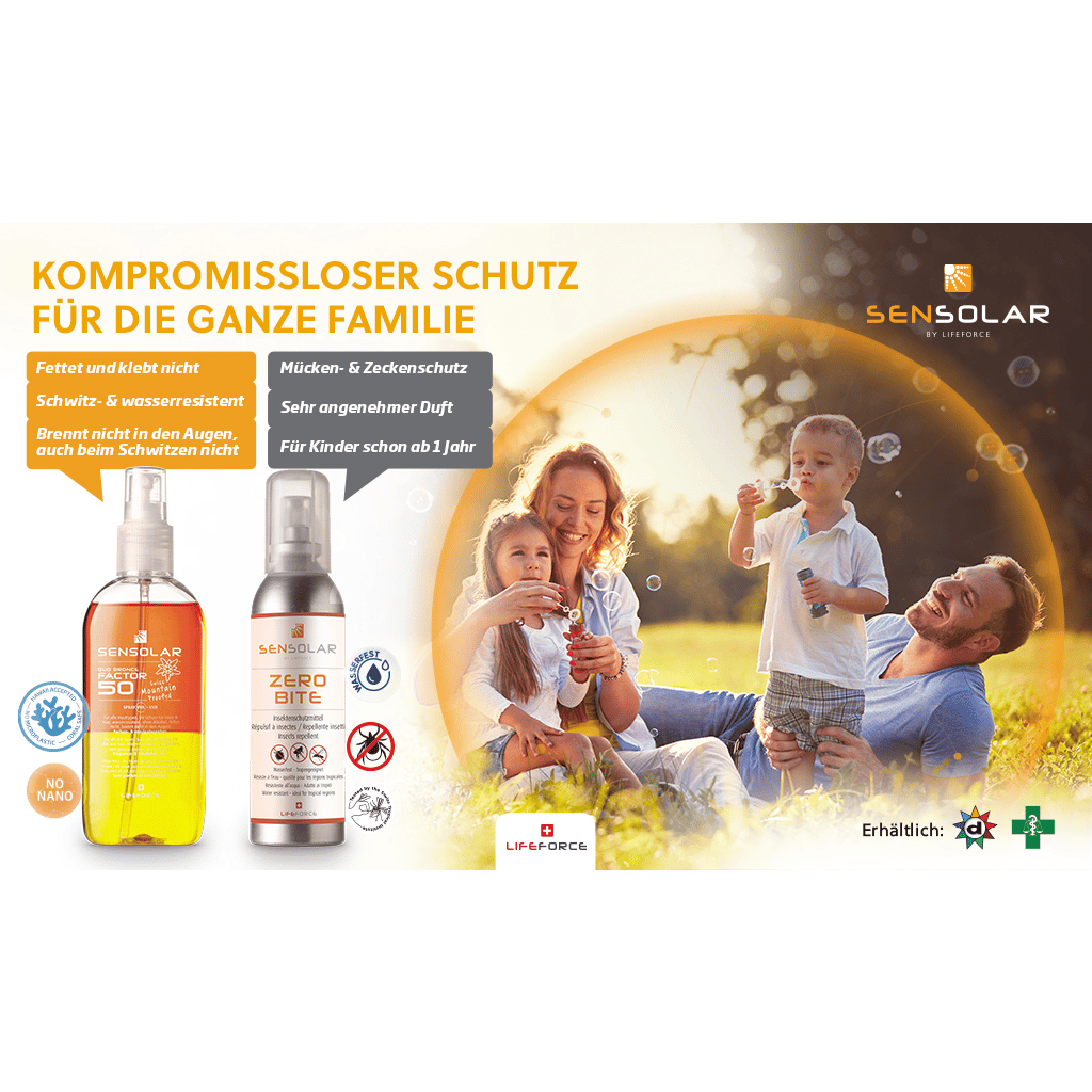 SENSOLAR Protection solaire familiale SET
