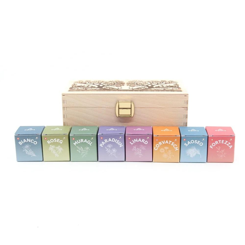 Alpuris Honig-Tee-Geschenkbox Schweizer Alpen