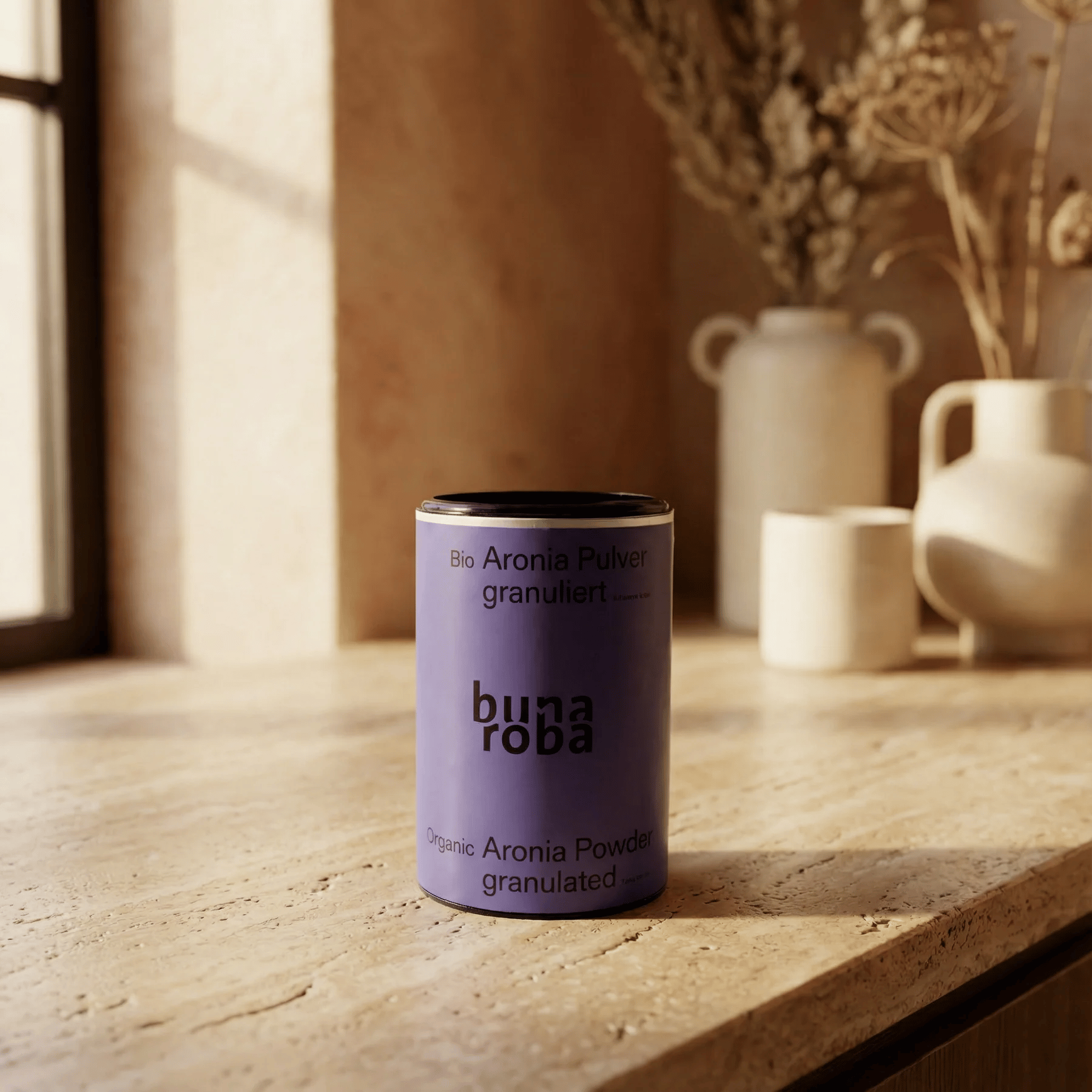 bunaroba Bio Suisse Aronia Pulver granuliert