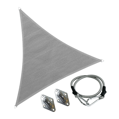 Windhager Tenda da sole Capri - kit base triangolare