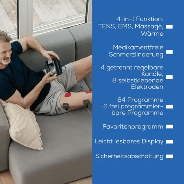 Digital TENS/EMS mit Wärmefunktion EM 89 Digital TENS/EMS mit Wärmefunktion EM 89