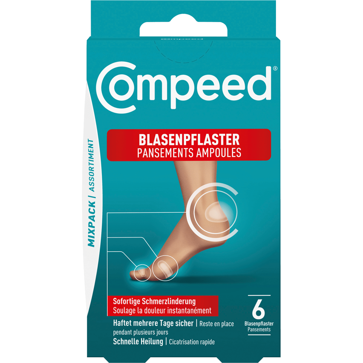 2er Set Blasenpflaster Mixpack 6 Stk.  2er Set Blasenpflaster Mixpack 6 Stk.