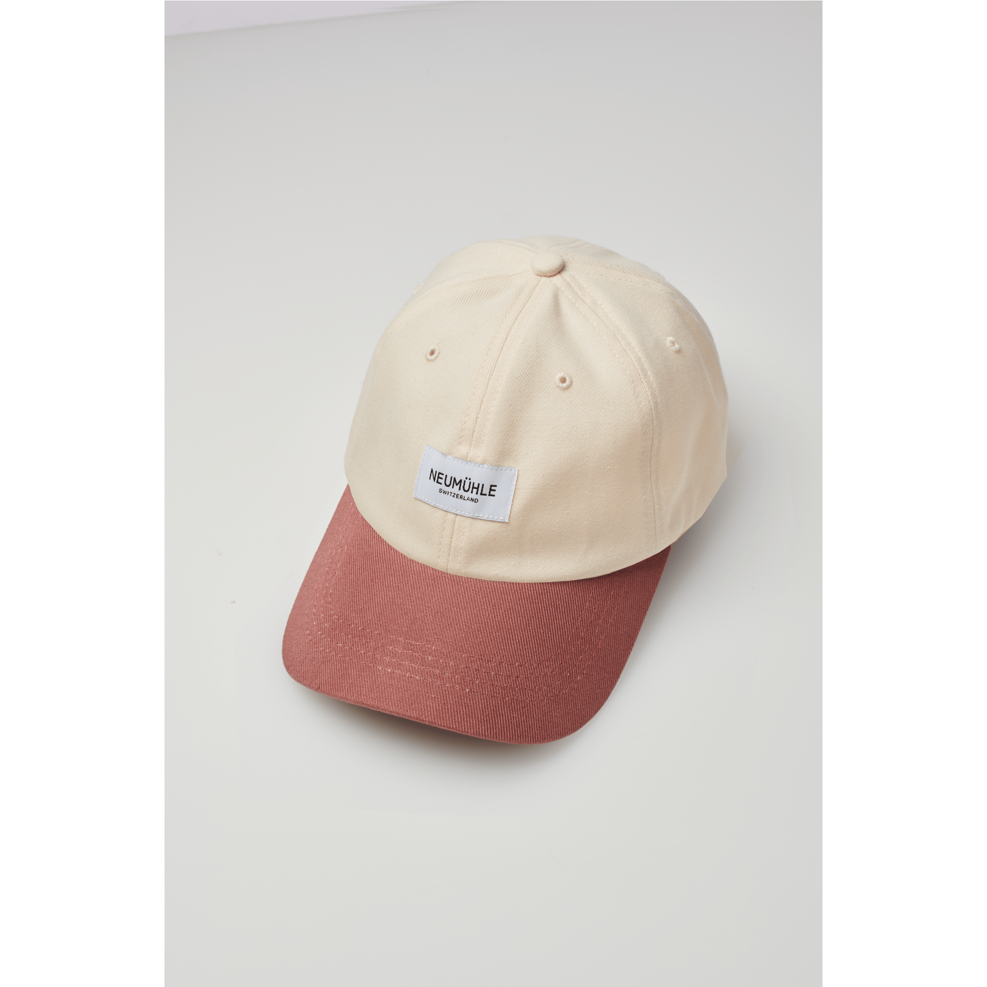 Cappellino da baseball - Rosso e bianco - Cotone biologico - Edizione limitata