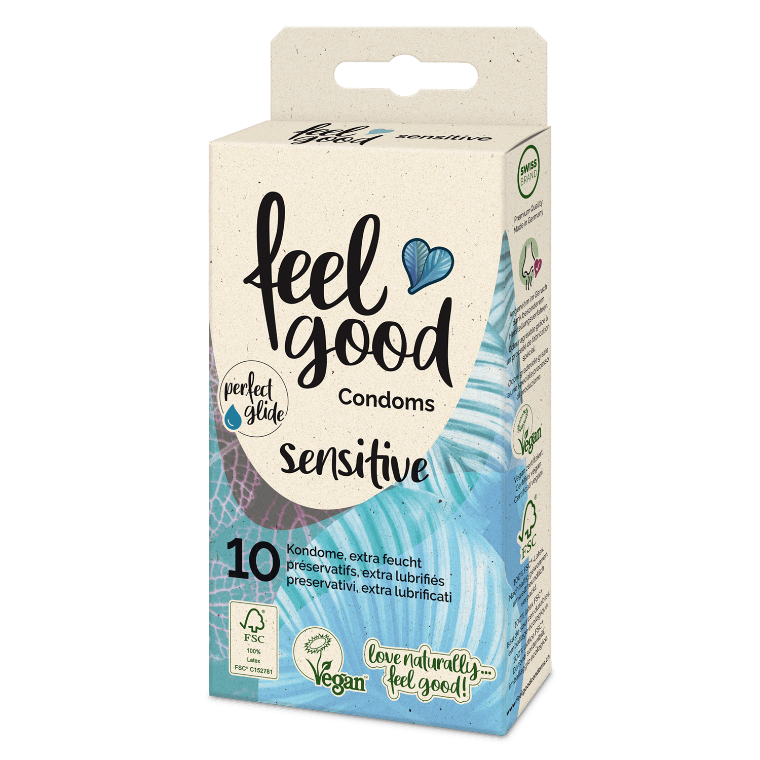 feel good Gefühls-Trio Kondome