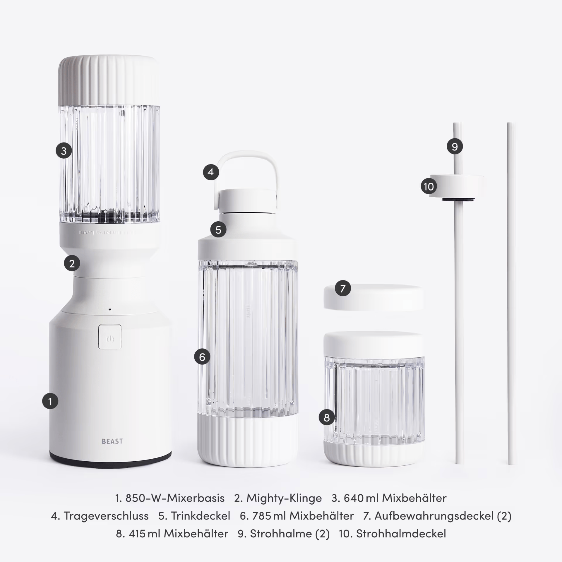 Beast Mighty Blender 850+