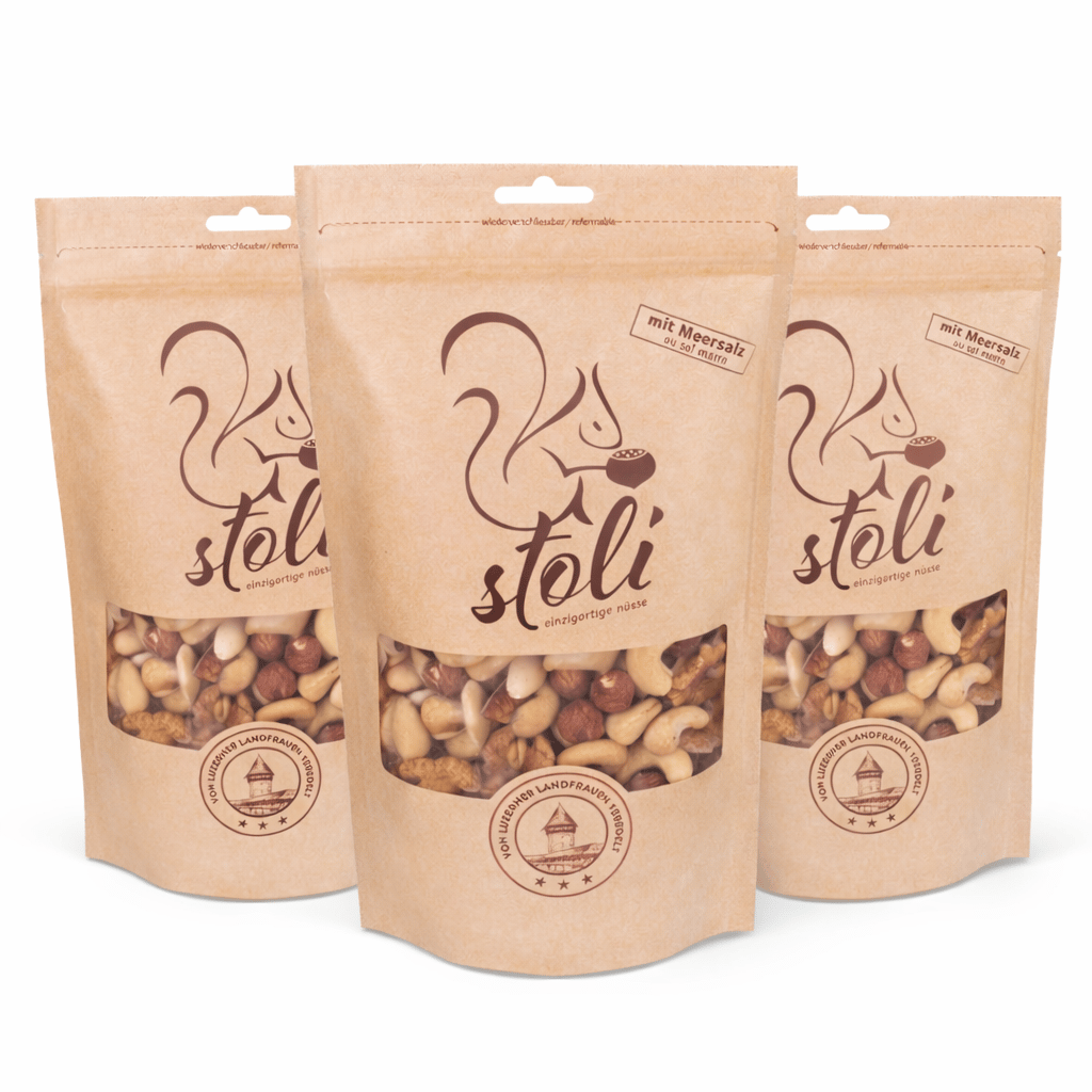 3er Set Mix Deluxe 351 gr mit Meersalz