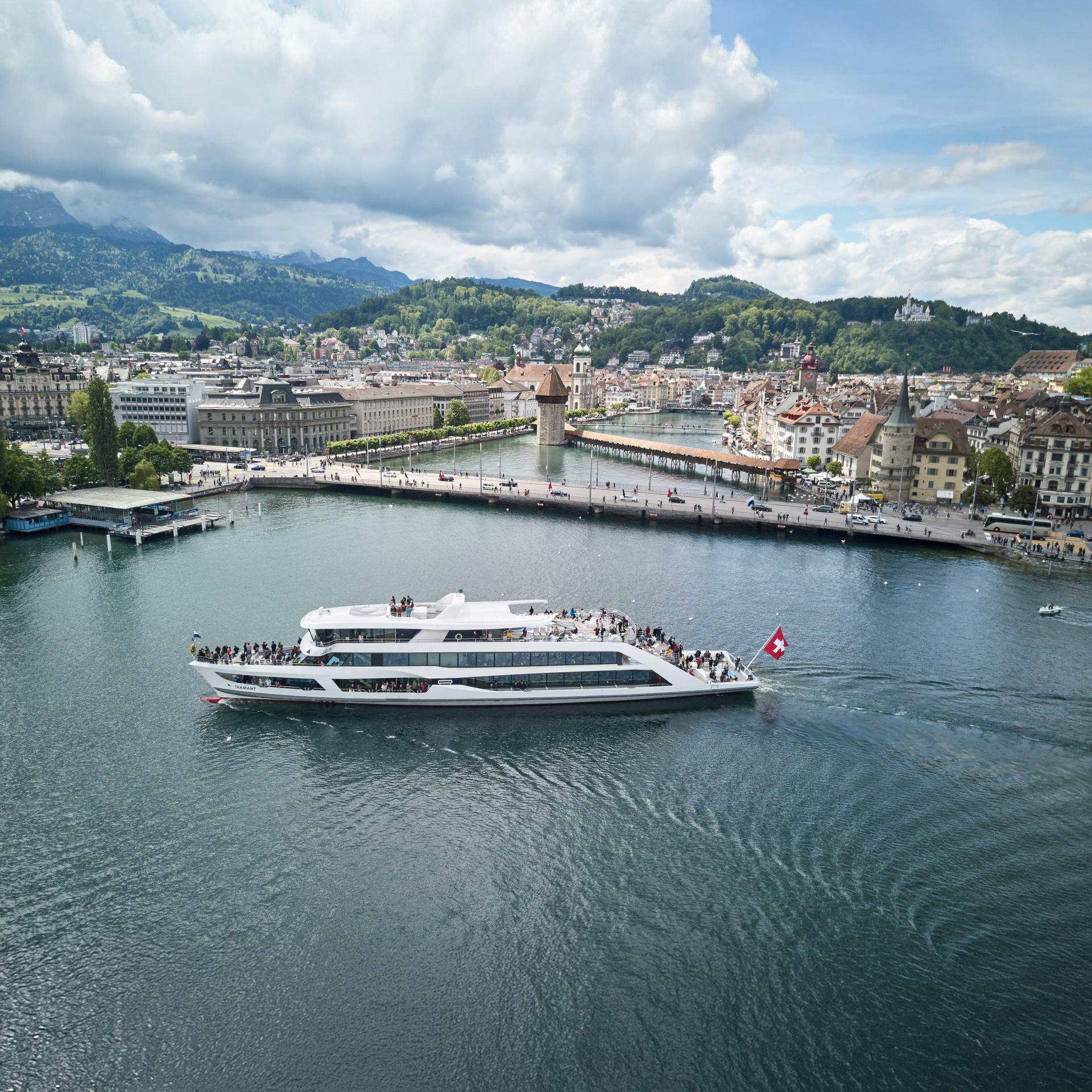 Schifffahrtstageskarte