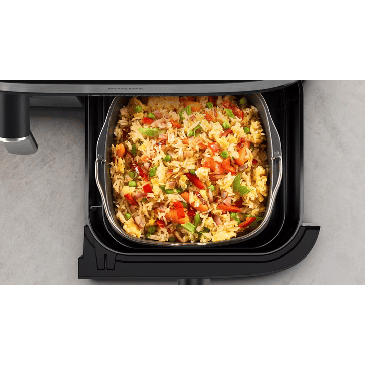 Philips Steam Airfryer Dual Basket Steam NA555/09