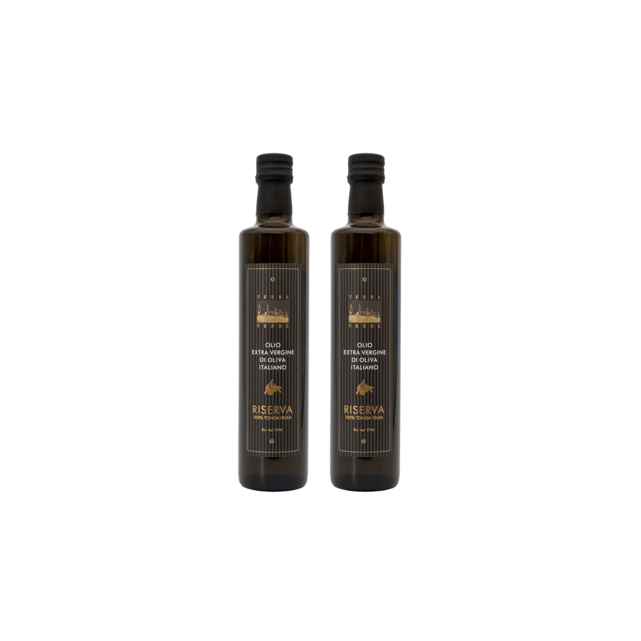 Terra Verde Olio extravergine di oliva biologico RISERVA 2 bottiglie 