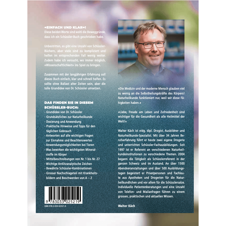 Libro I minerali biochimici secondo il dottor Schüssler