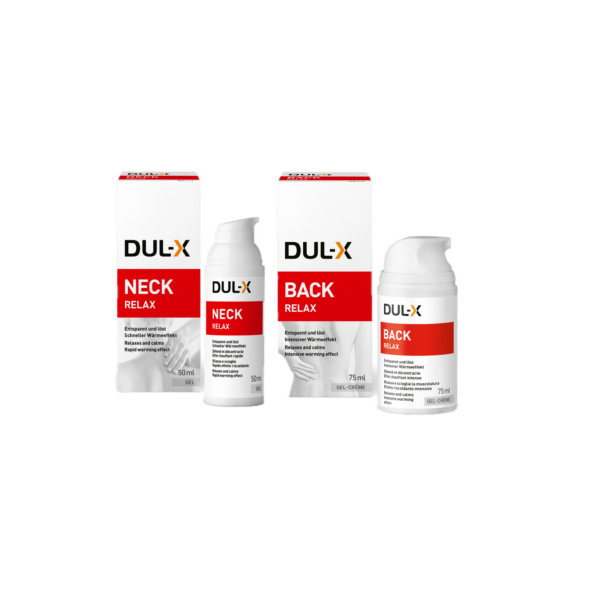 Neck Relax Gel + Back Relax Gel-Crème