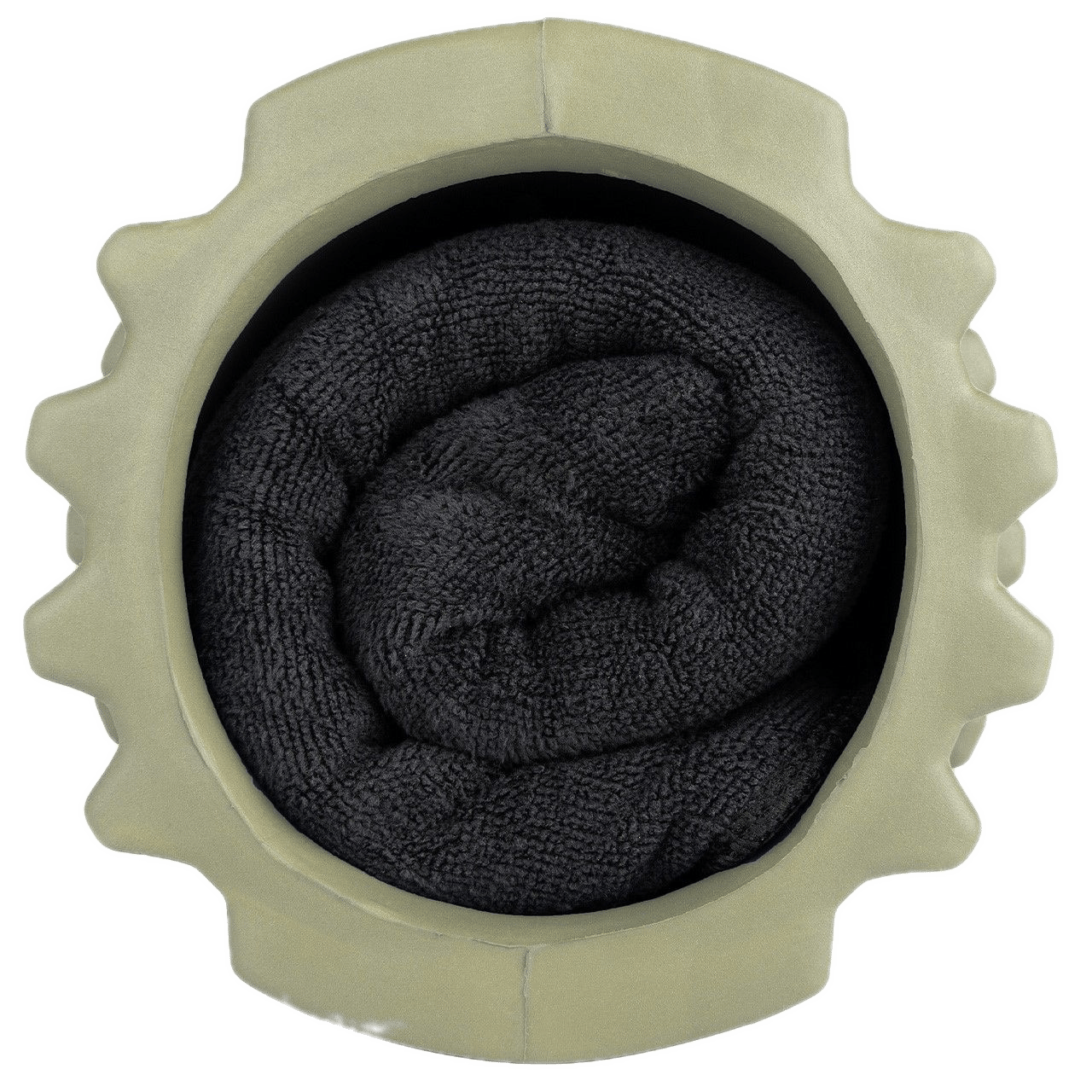 Tunturi Massageroller 33 cm Khaki Grün