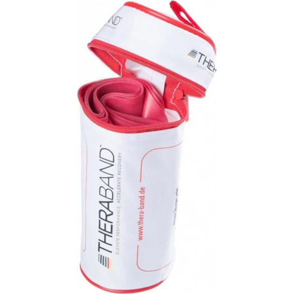 Thera-Band® 2er Fitnessband im Beutel 2.5m (rot+grün)