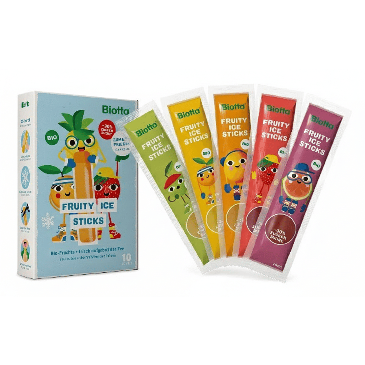 Biotta 3er Fruity Ice Sticks Bio Set