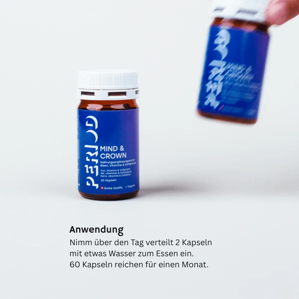 PERIOD MIND & CROWN Eisensupplement