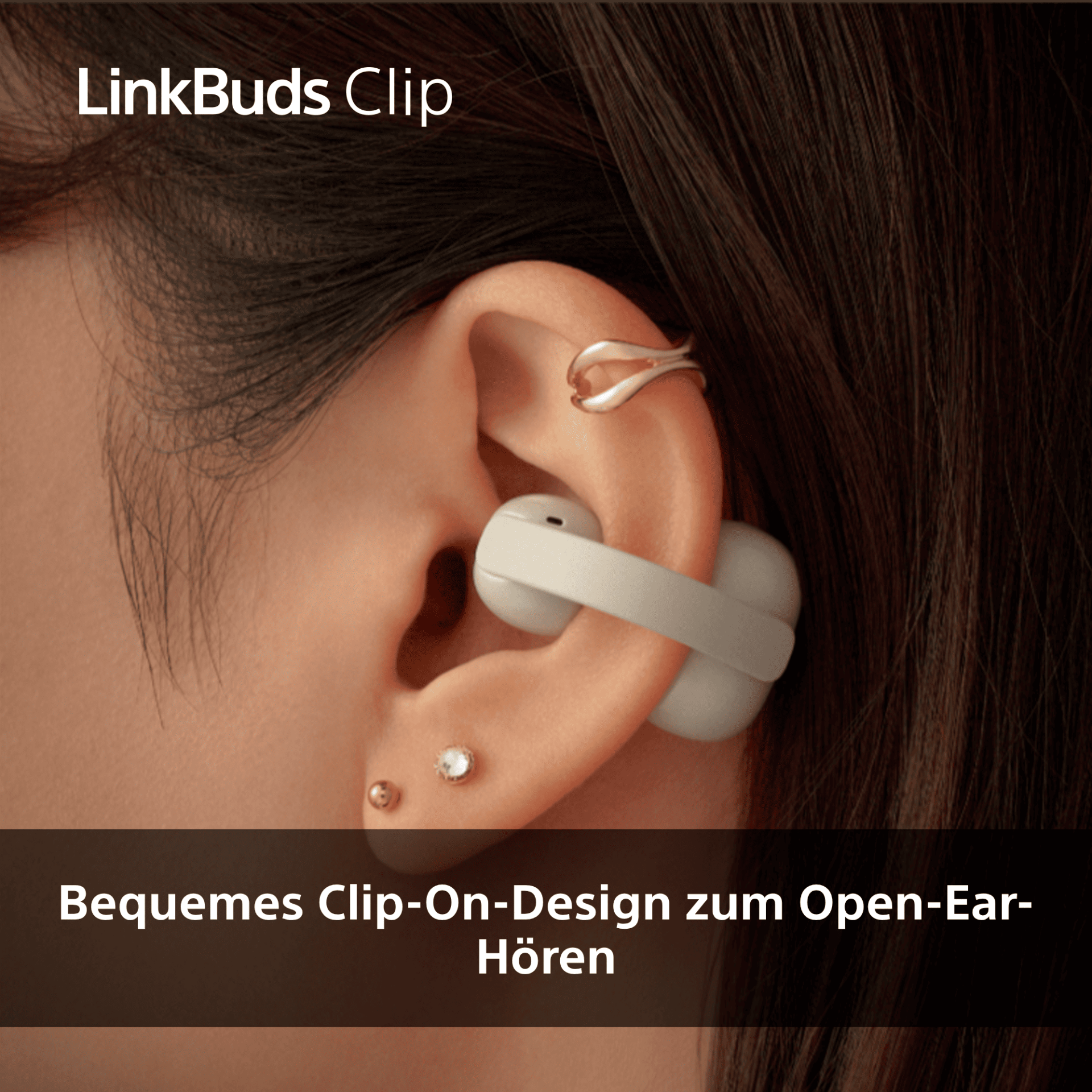 Sony Kabellose Kopfhörer LinkBuds Clip