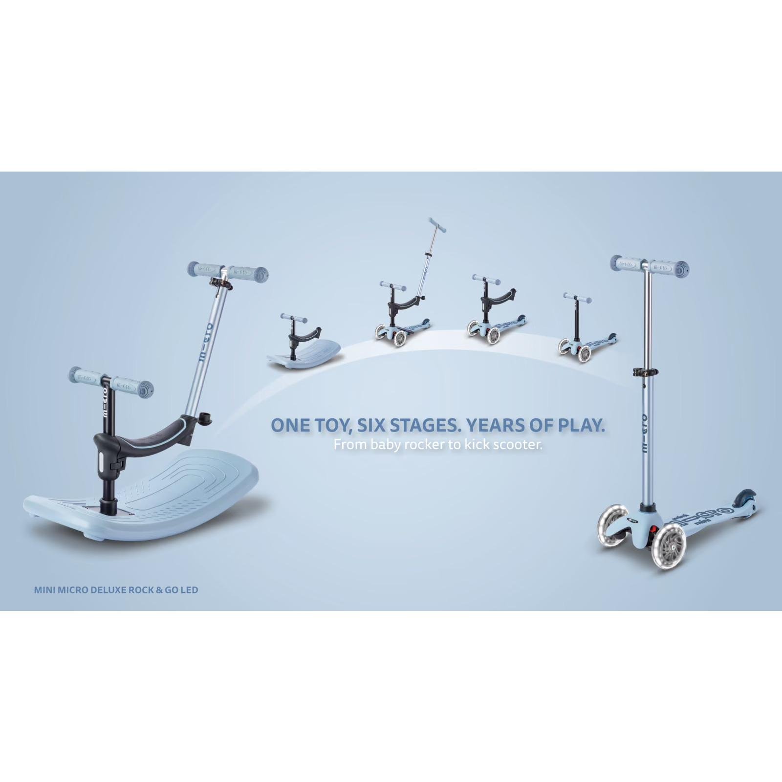 Mini Micro Deluxe Rock & Go LED