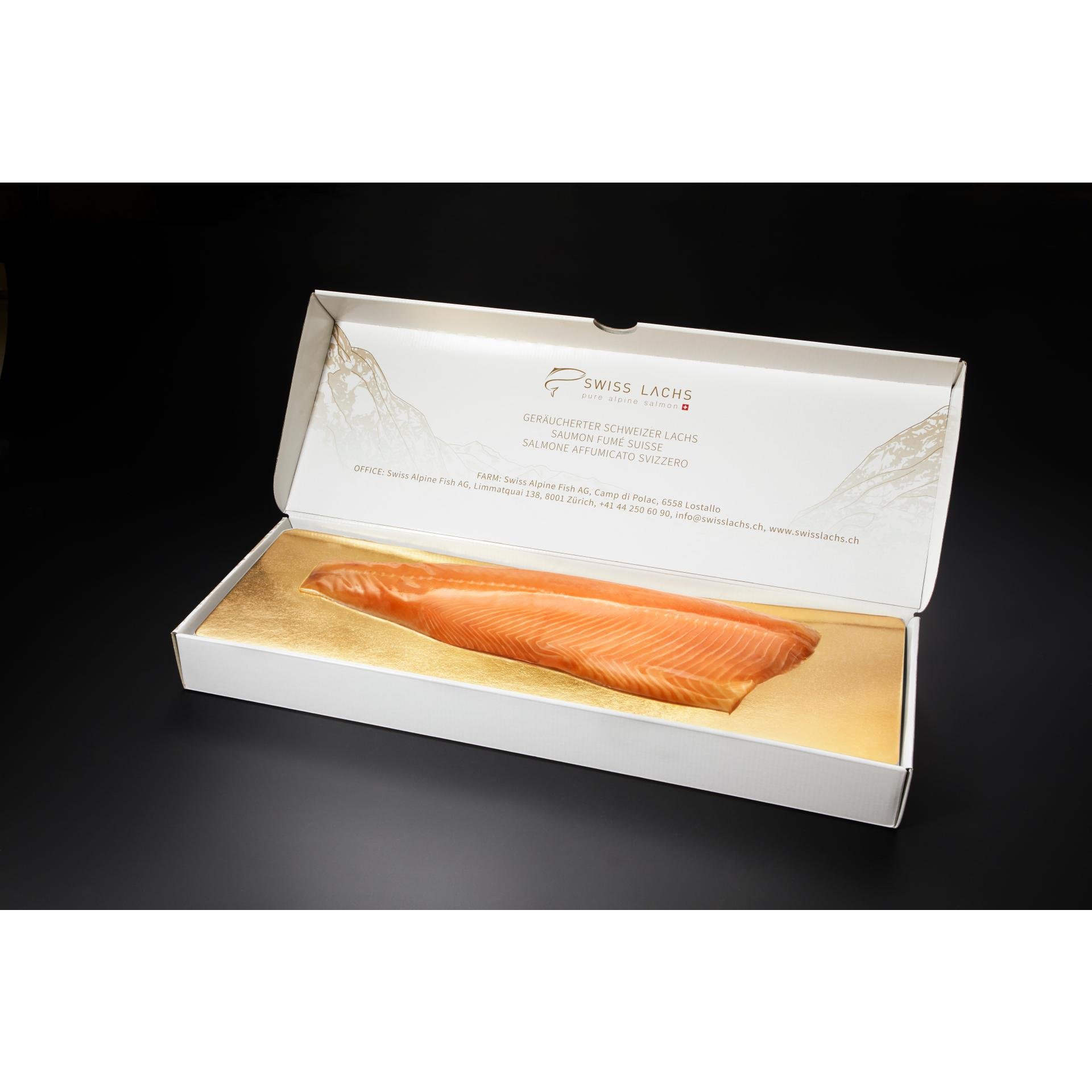 Swiss Lachs Wertgutschein für Swiss Lachs