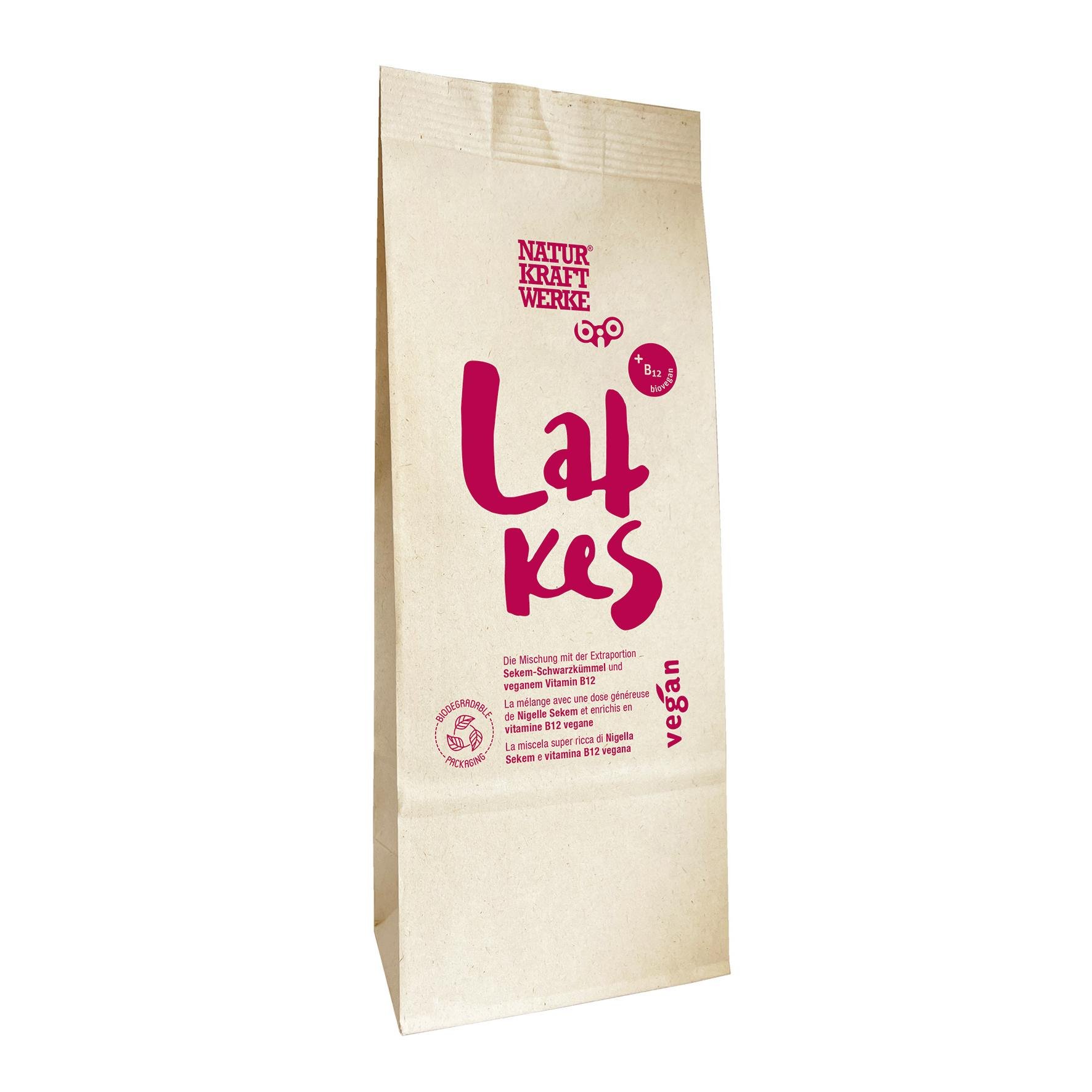 Kulinarisches Set mit Falafel, Tabouleh, Latkes