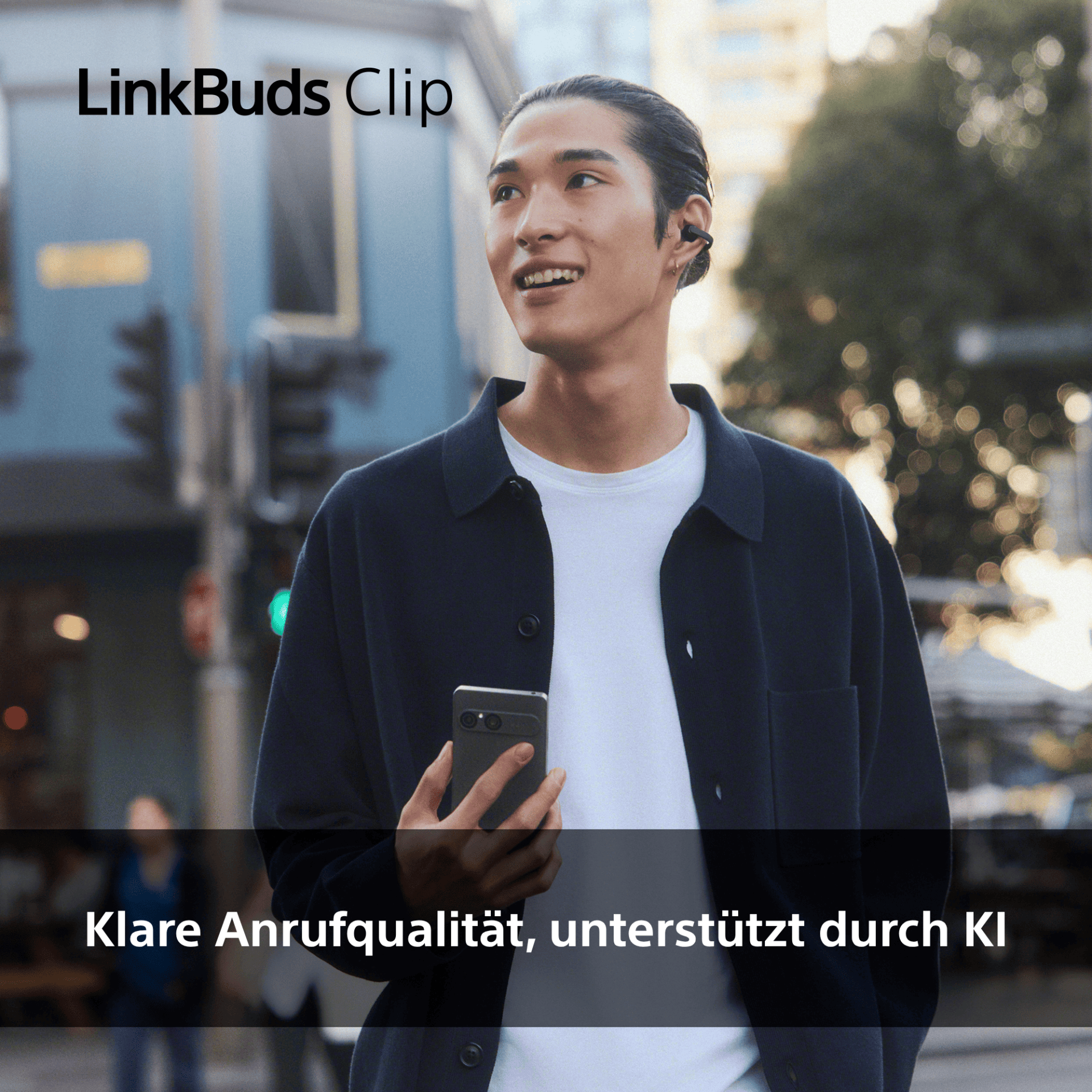 Sony Kabellose Kopfhörer LinkBuds Clip