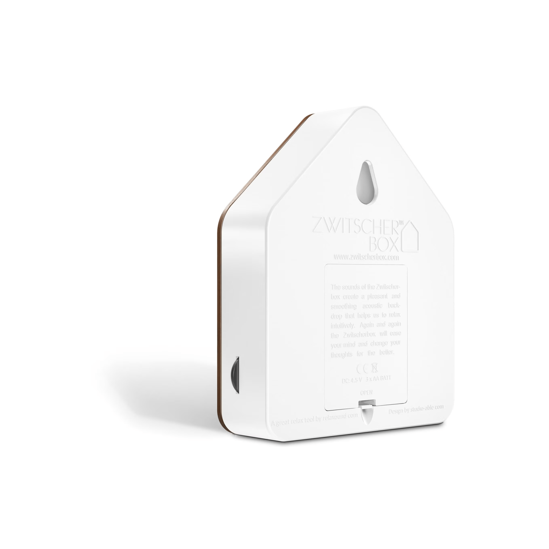 Zwitscherbox Legno rovere / bianco