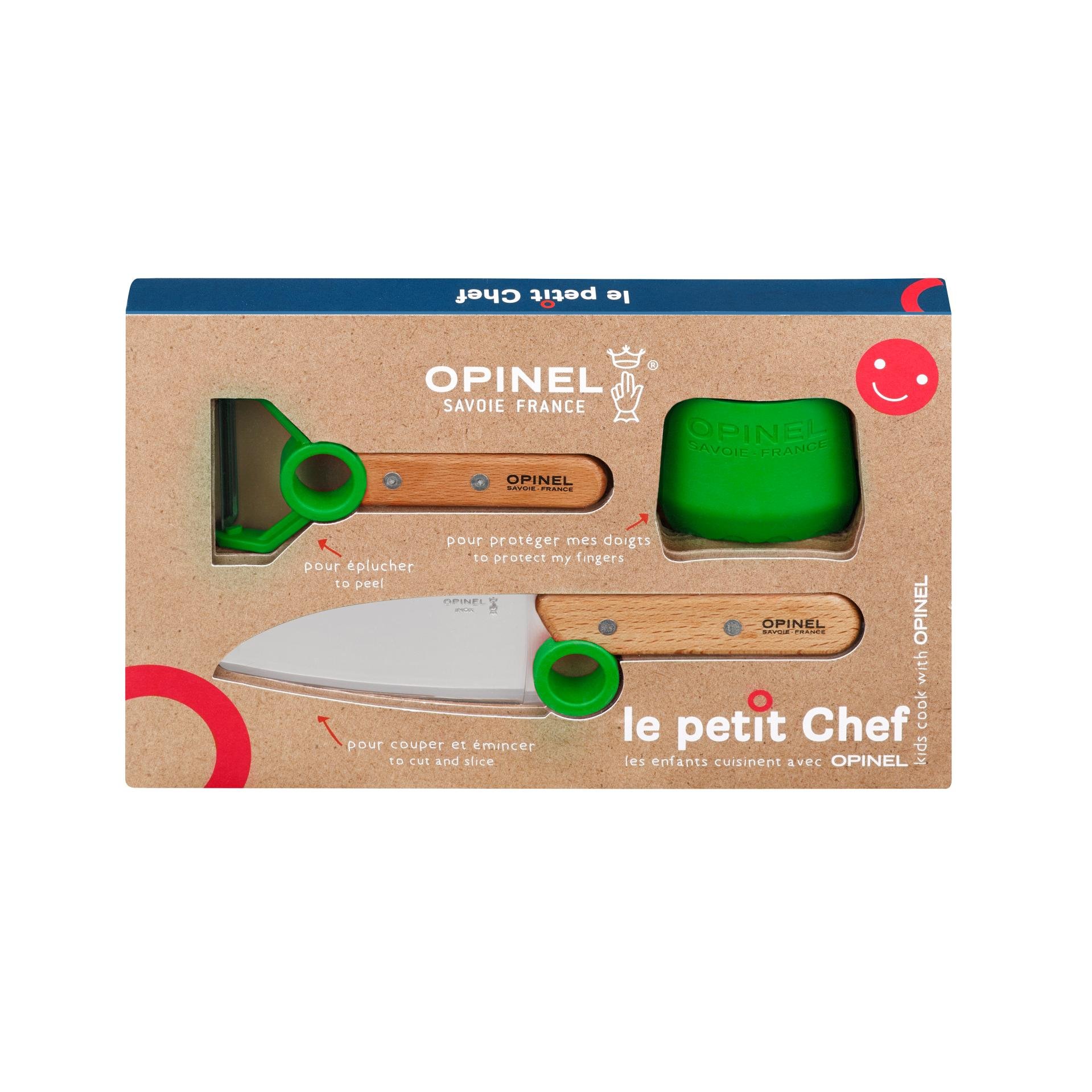 Opinel Küchenmesser-Set für Kinder "Le Petit Chef" 