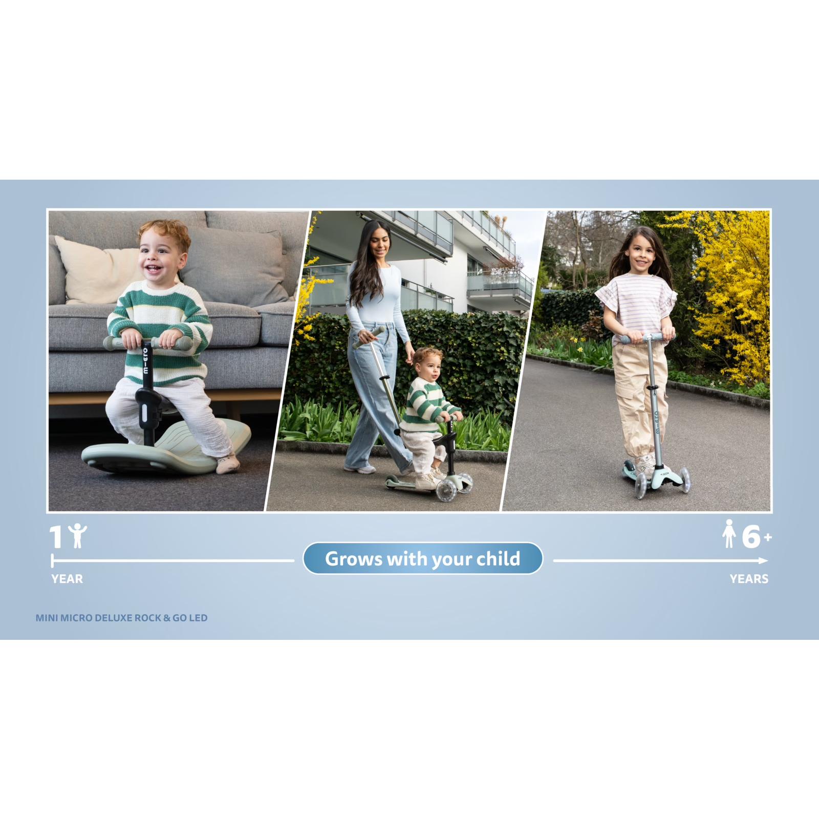 MICRO Mini Micro Deluxe Rock & Go LED