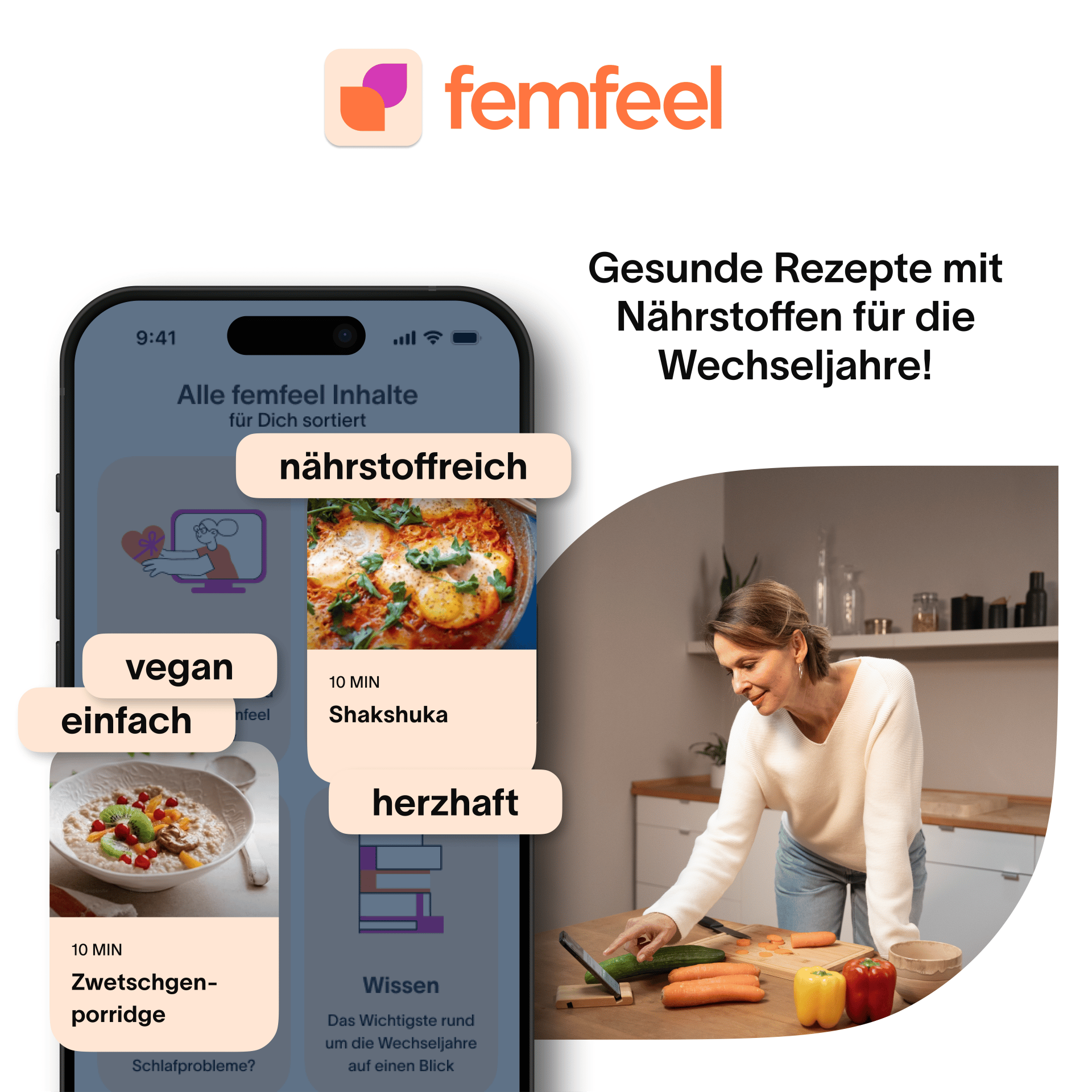 6 Monate App-Zugang "Bessere Wechseljahre"